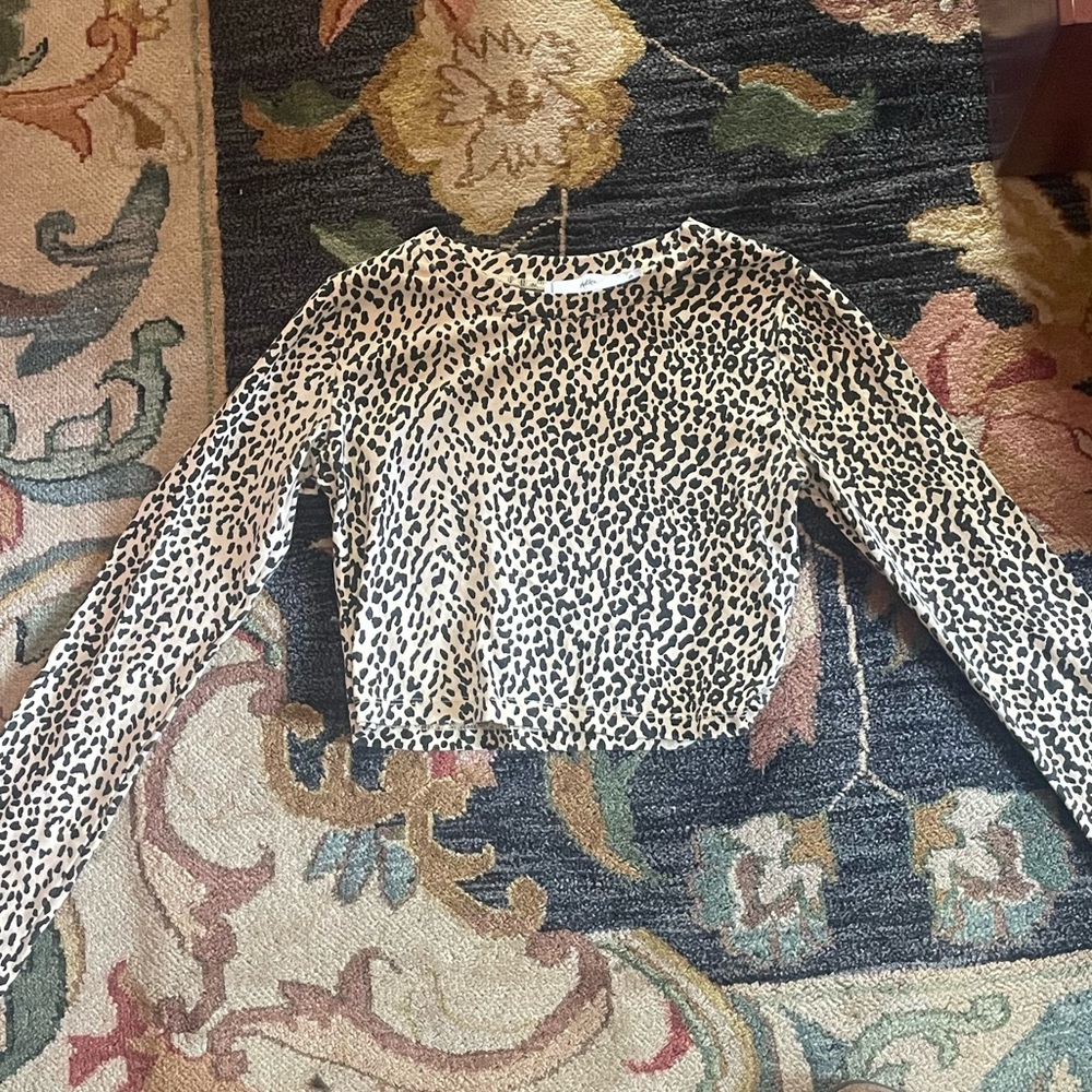 leopard long sleeves